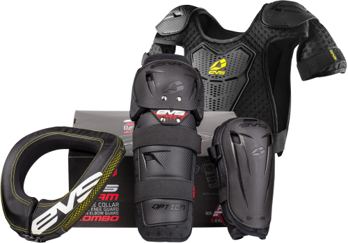 EVS - EVS Slam Combo Plus - Mini - SLM20-BK-M - Black