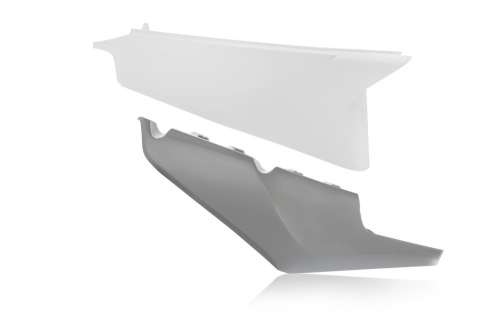 Acerbis - Acerbis Side Panels - White/Gray - 2726591039