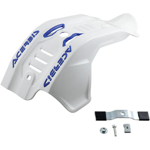 Acerbis - Acerbis Skid Plate - White/Blue - 2791661029