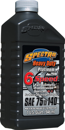 Spectro - Spectro Platinum 6 Speed Heavy Duty Full Syn Trans - 75W140 - 1qt. - R.HDPG6