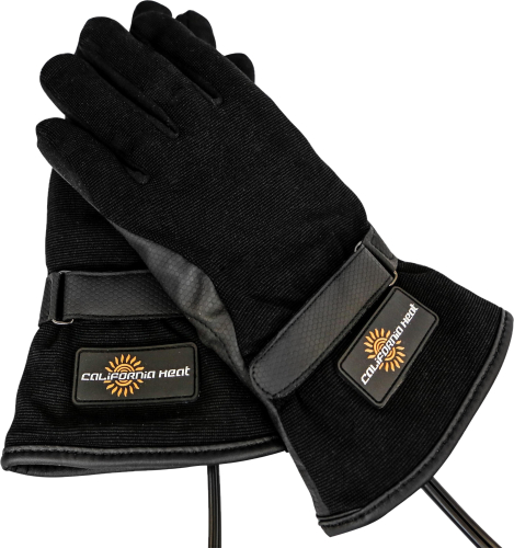 California Heat - California Heat 12V Sportflexx Gloves - GLP-2XS - Black - Small