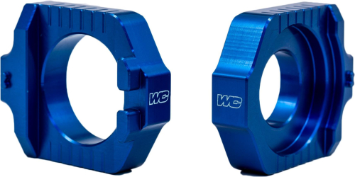 Works Connection - Works Connection Elite Axle Blocks - Blue - 17-450