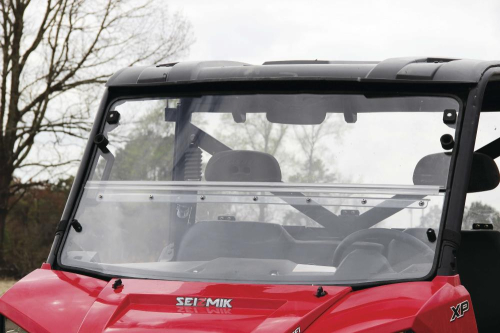Seizmik - Seizmik Versa-Fold Polycarbonate Windshield - 23078