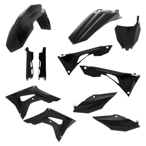 Acerbis - Acerbis Full Plastic Kit - Black - 2736250001