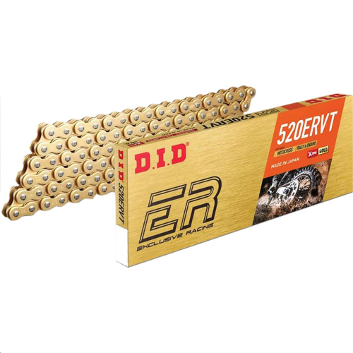 D.I.D - D.I.D 520 ERVT Series X-Ring Chain - 120 Links - Gold - 520ERVT120FB