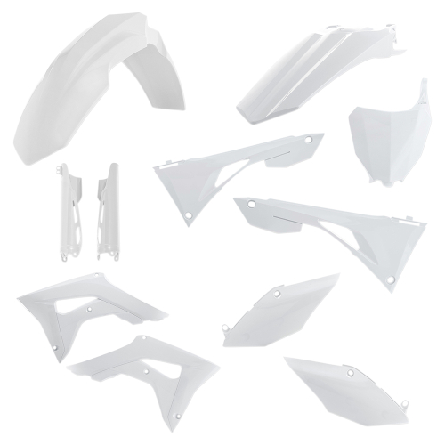 Acerbis - Acerbis Full Plastic Kit - White - 2736250002