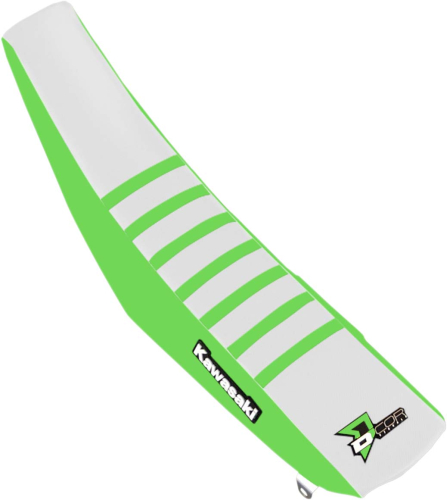 DCOR - DCOR Factory Reinforced Seat Cover - Green/White/Green Ribs - 30-20-479