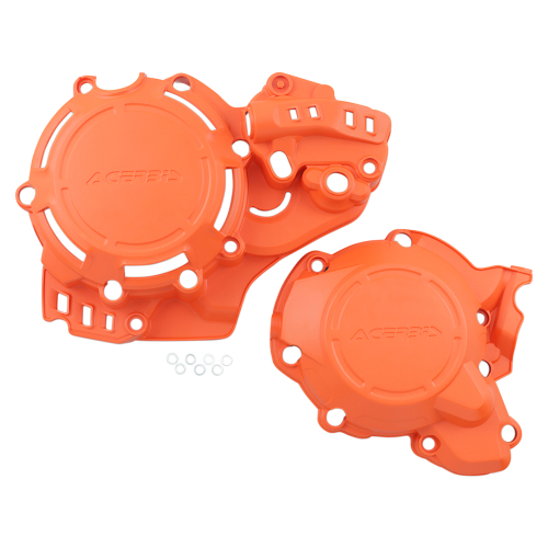 Acerbis - Acerbis X-Power Engine Cover - Orange 16 - 2645515226
