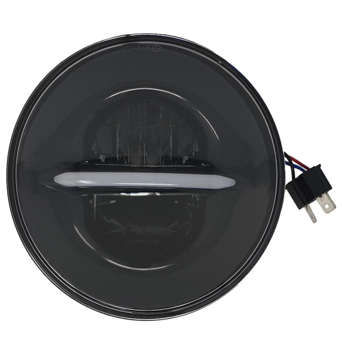 PathFinder - PathFinder Classic Led Headlight - 7in. - Black - HD7CLB