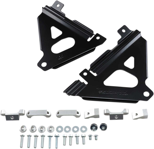 Works Connection - Works Connection Radiator Brace - Black - 18-B300