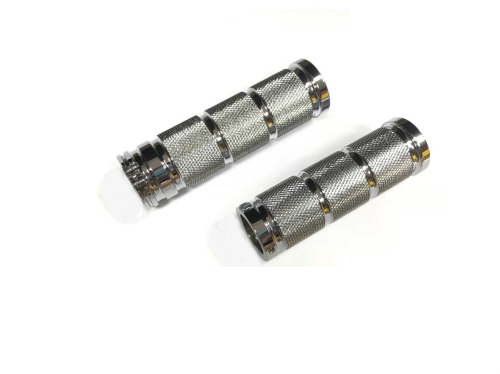 HardDrive - HardDrive Retro Grips - Chrome - 353006