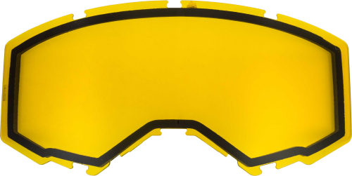 Fly Racing - Fly Racing 2019 Non-Vented Dual Lens - Yellow - FLB-012