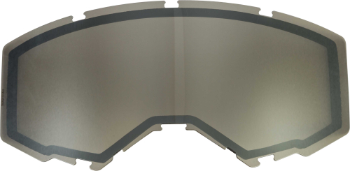 Fly Racing - Fly Racing 2019 Non-Vented Dual Lens - Silver Mirror/ Smoke - FLB-014
