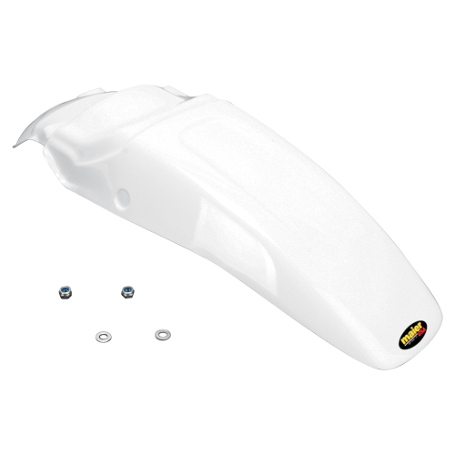 Maier Mfg - Maier Mfg MX Style Rear Fender - White - 170031