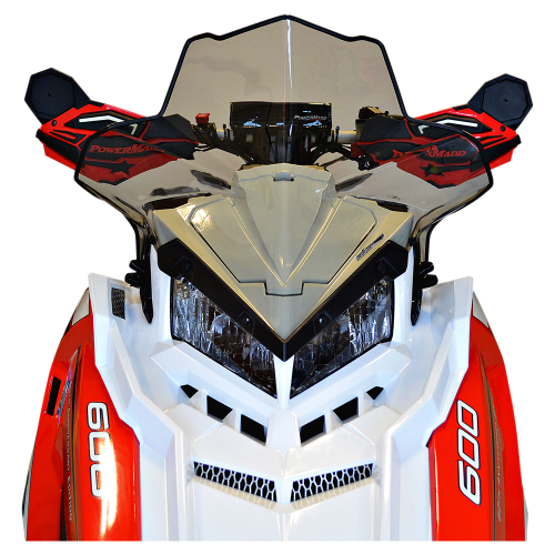 Powermadd - Powermadd Cobra Windshield - 16in. - Tinted - 11621