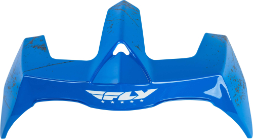 Fly Racing - Fly Racing Rear Spoiler for Revolt Liberator Helmets - Blue/Hi-Vis - 73-88456