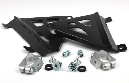 Works Connection - Works Connection Radiator Brace - Black - 18-777B