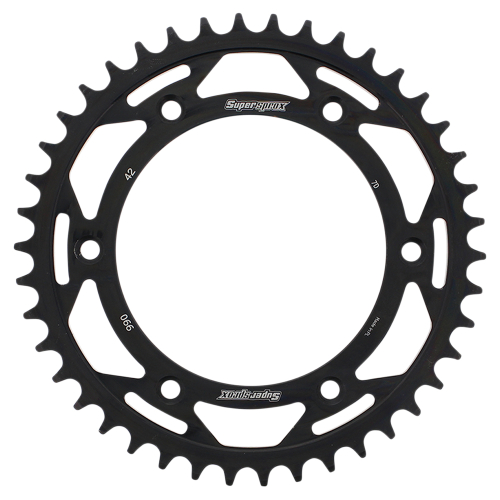 Supersprox - Supersprox Steel Rear Sprocket - 42T - RFE-990-42-BLK