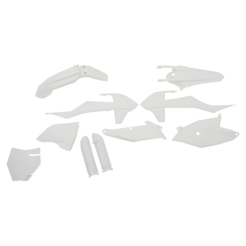 Acerbis - Acerbis Full Plastic Kit - White - 2686020002