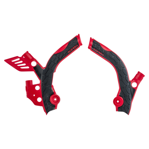 Acerbis - Acerbis X-Grip Frame Guards - Red/Black - 2686561018