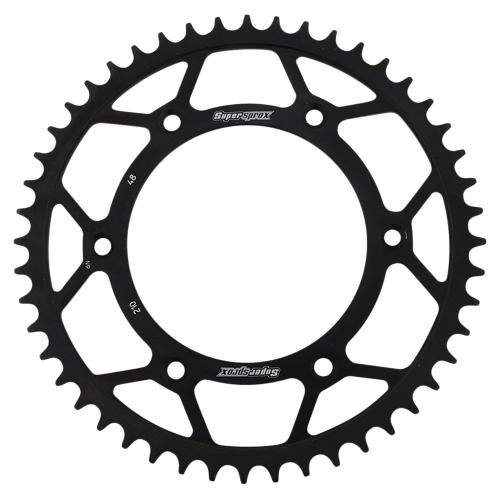 Supersprox - Supersprox Steel Rear Sprocket - 48T - RFE-210-48-BLK
