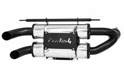 MBRP - MBRP Power Tech 4 Dual Exhaust System - Stainless Steel - AT-9515PT