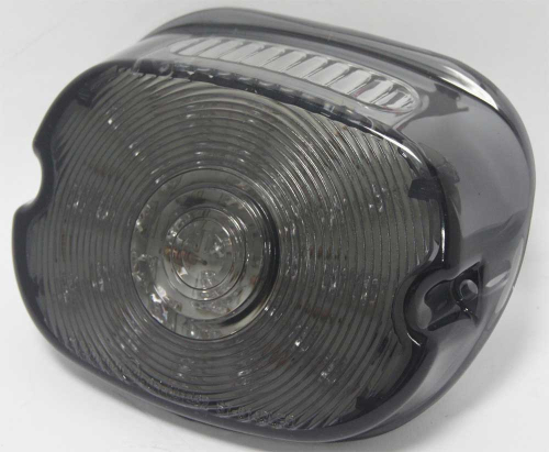 HardDrive - HardDrive LED Laydown Tail Lights - Smoke - 38-476S