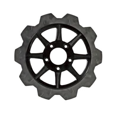 Lyndall Racing Brakes - Lyndall Racing Brakes Crown Cut Front High Carbon Steel Phoenix Rotor - 11.8in. - Black - 2103-1103