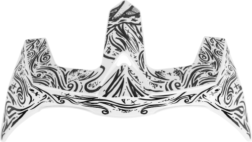 Fly Racing - Fly Racing Rear Spoiler for Revolt Ink Helmets - White - 73-88453