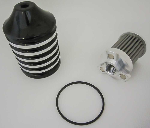 HardDrive - HardDrive Billet Reusable Oil Filters - Black - 458013