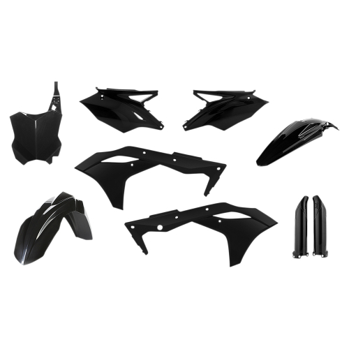Acerbis - Acerbis Full Plastic Kit - Black - 2630630001