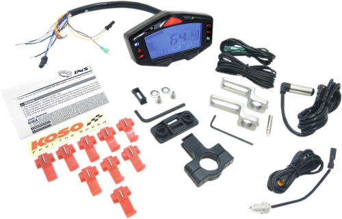 Koso North America - Koso North America DB-03R Digital LCD Meter - BA038000