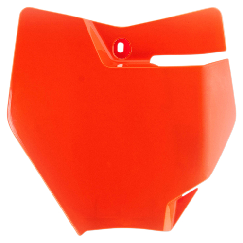 Acerbis - Acerbis Front Number Plate - Orange 16 - 2449405226