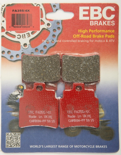 EBC - EBC X Series Carbon Brake Pads - FA355/4X