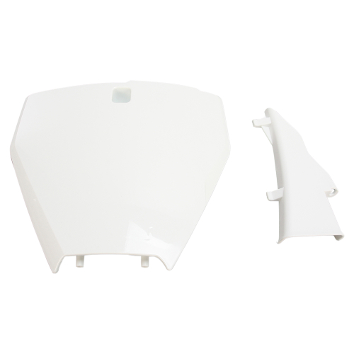 Acerbis - Acerbis Front Number Plate - White - 2462580002