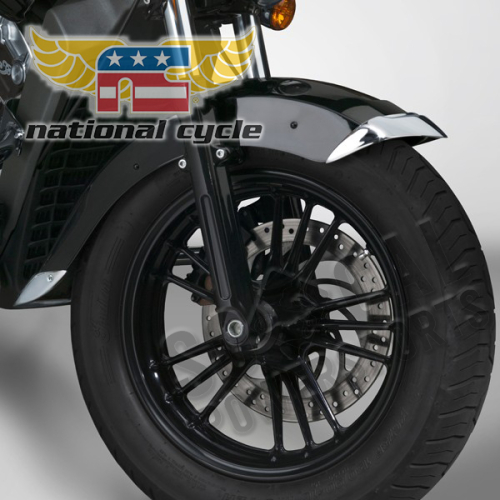 National Cycle - National Cycle Fender Tips - Chrome (2 pc.Set) - N7048