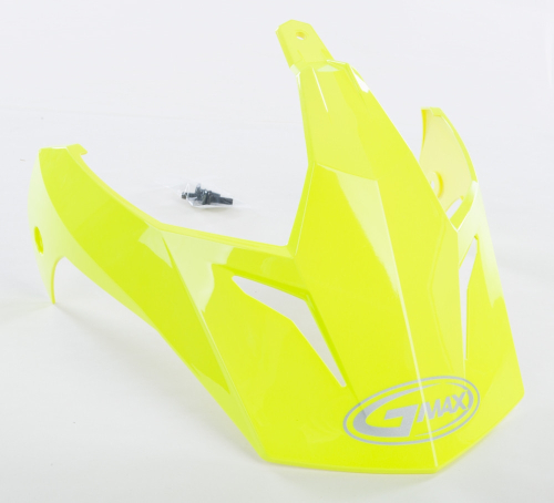 G-Max - G-Max Visor with Screws for GM-11/S Helmets - Hi-Vis Yellow - G011072