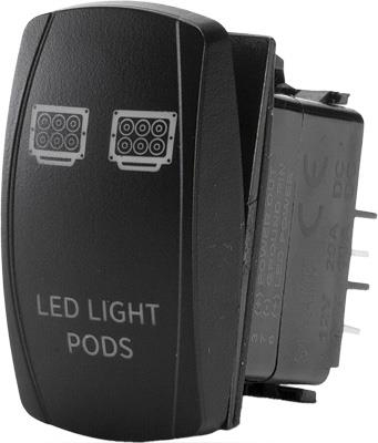 FLIP - FLIP Dash Switch - LED Light Pods On/Off - SC1-AMB-L15