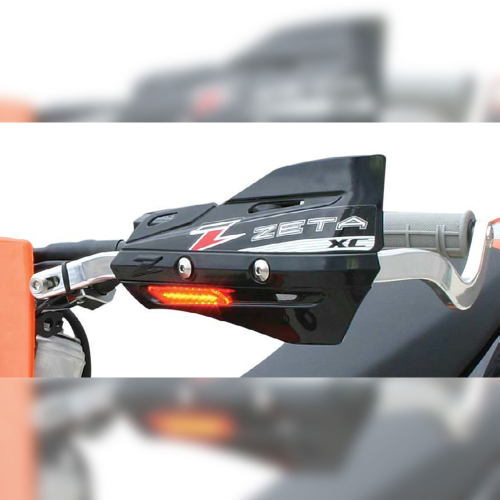 ZETA - ZETA XC Flasher Protector Handguard - Black - ZE72-3406