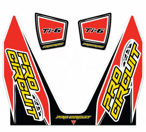 Pro Circuit - Pro Circuit Ti-6 Exhaust Decal - DC14TI6-CRF