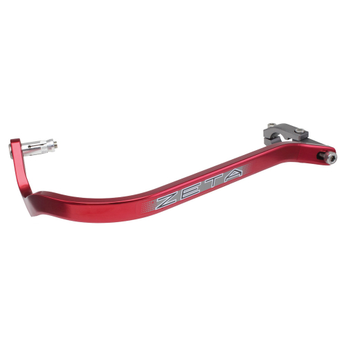 ZETA - ZETA Armor Handguard Bend for 1 1/8in. Bars - Red - ZE72-0104