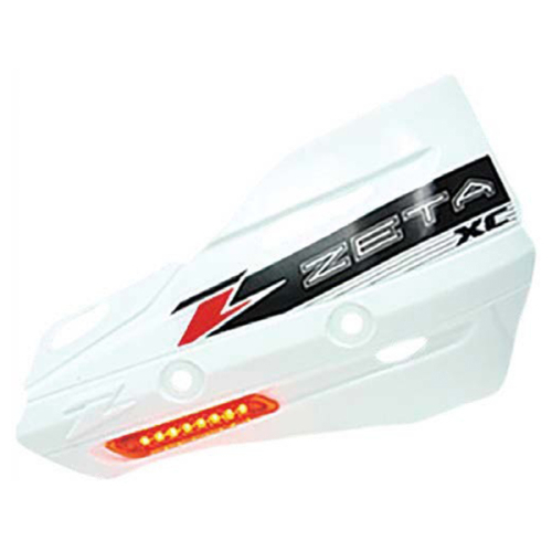 ZETA - ZETA XC Flasher Protector Handguard - White - ZE72-3410