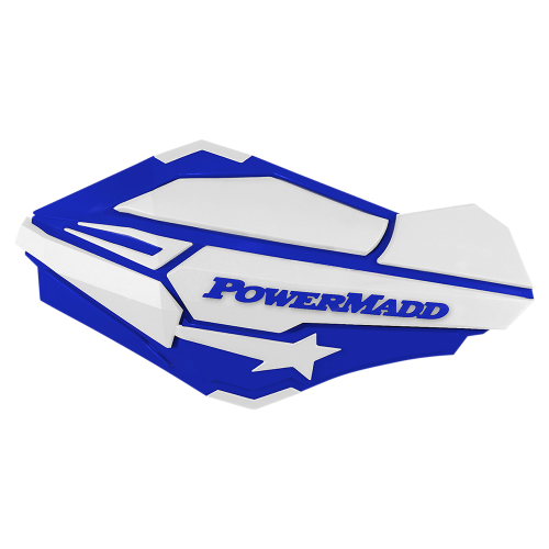 Powermadd - Powermadd Sentinel Handguards - Blue/White - 34421