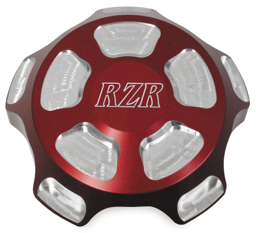 ModQuad - ModQuad Gas Cap - Logo - Red - RZR-GC-RD