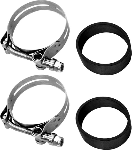 HardDrive - HardDrive Intake Clamp Set - Stainless Steel Aircraft Style - 18-0282S