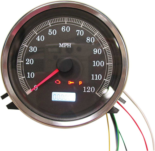 HardDrive - HardDrive Speedometer - Black Face - T21-6983-12