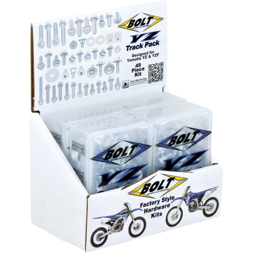 Bolt MC Hardware - Bolt MC Hardware Full Plastic Fastener Kit - YAM-1400024