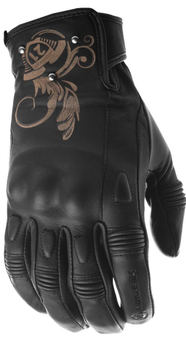 Highway 21 - Highway 21 Black Ivy Womens Gloves - #5884 489-0080~2 - Black - Small