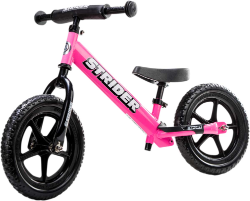 Strider - Strider Balance 12 Sport Bike with Strider Logo - Pink - ST-S4PK