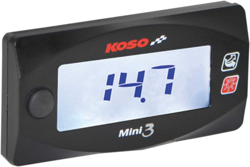 Koso North America - Koso North America Mini Air/Fuel Ratio Meter - BA003214